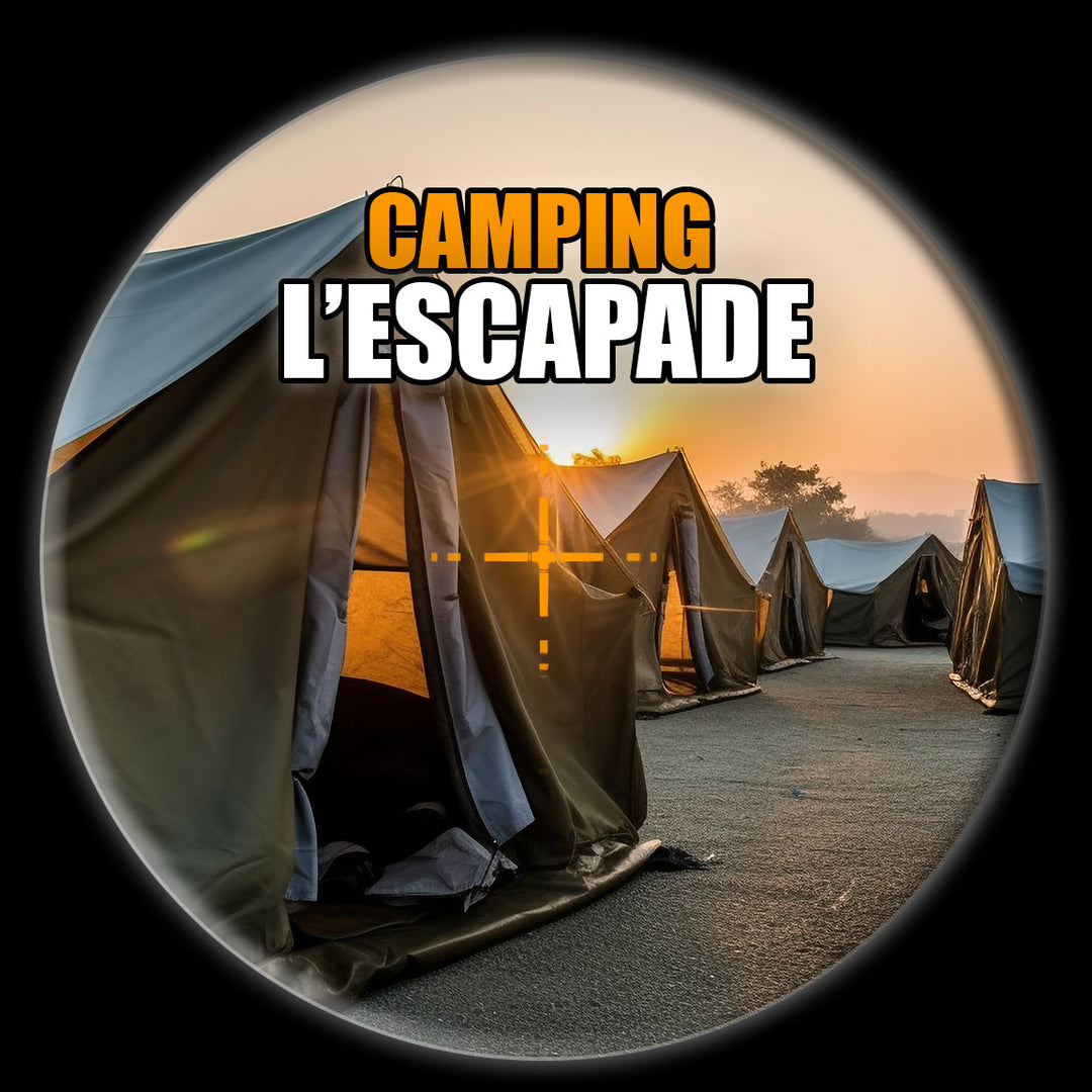1 night for 2 people with 1 tent at L'Escapade Campground