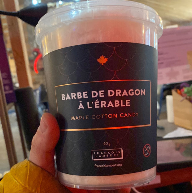 Barbe à papa de DRAGON à l’érable / Maple Cotton Candy