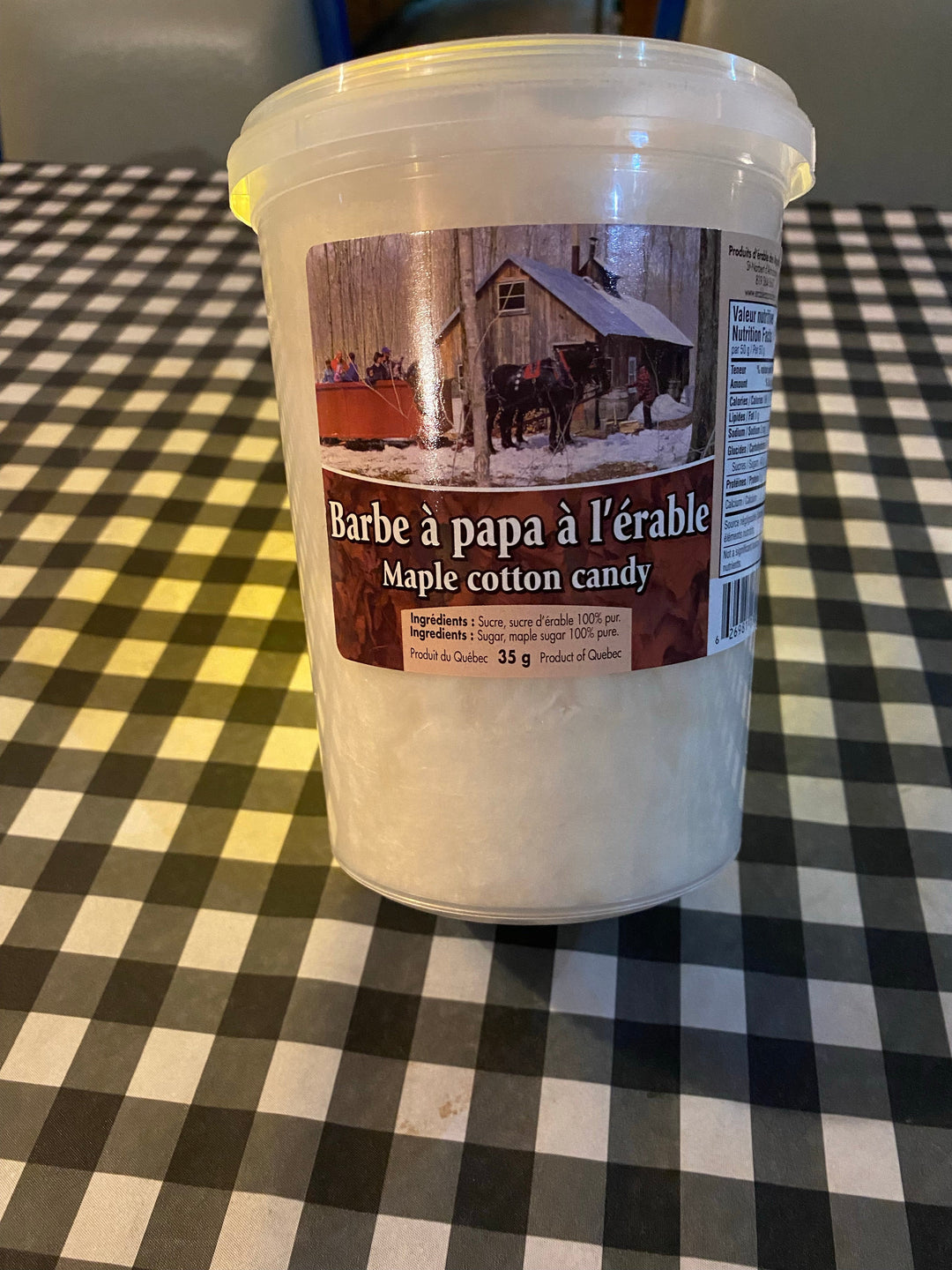 Barbe à papa à l’érable / Maple Cotton Candy