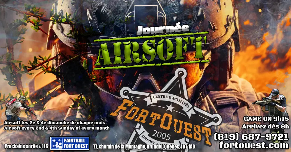 Réservation Airsoft