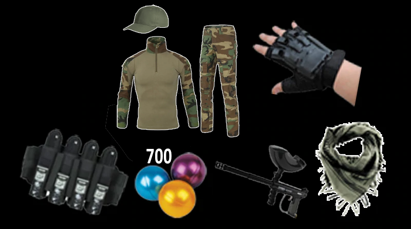 Forfait de paintball Opérateur